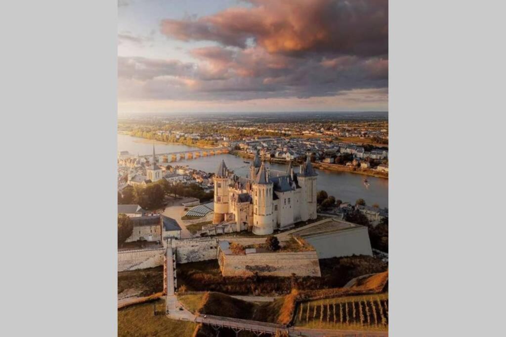 L'Escapade : Maison Centre-Ville Avec Cour Saumur Exterior foto